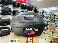 THÙNG GIVI E350N2 CÓ ĐẾ MÀU ĐEN 35 Lít